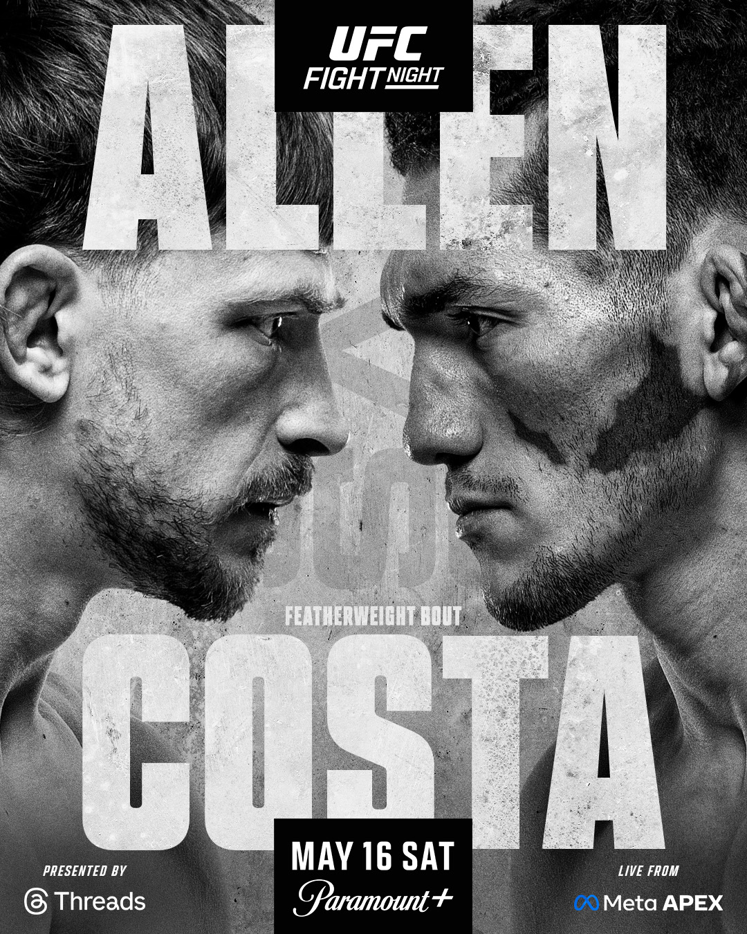 UFC Fight Night 276 - Las Vegas - Poster et affiche