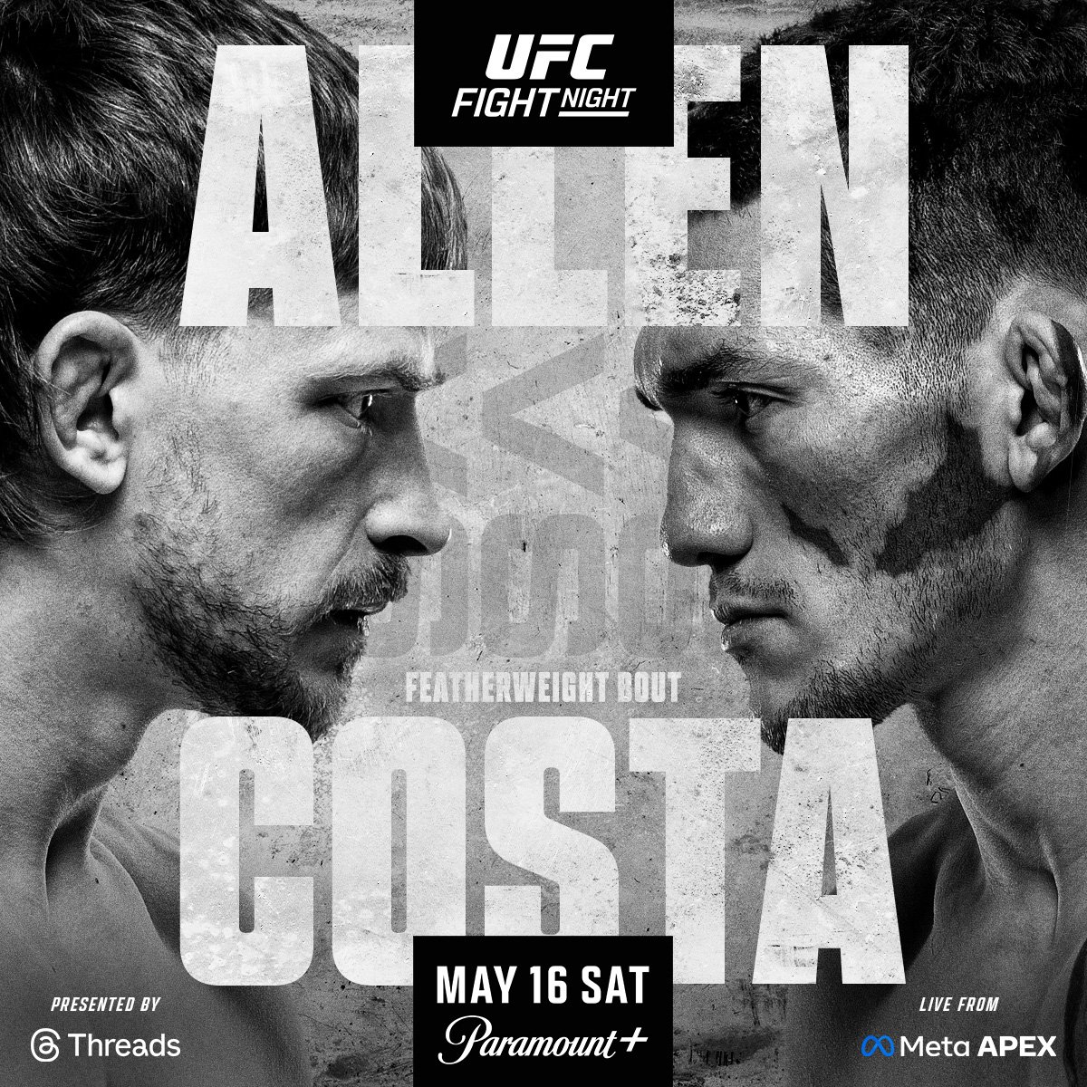 UFC Fight Night 276 - Las Vegas - Poster et affiche