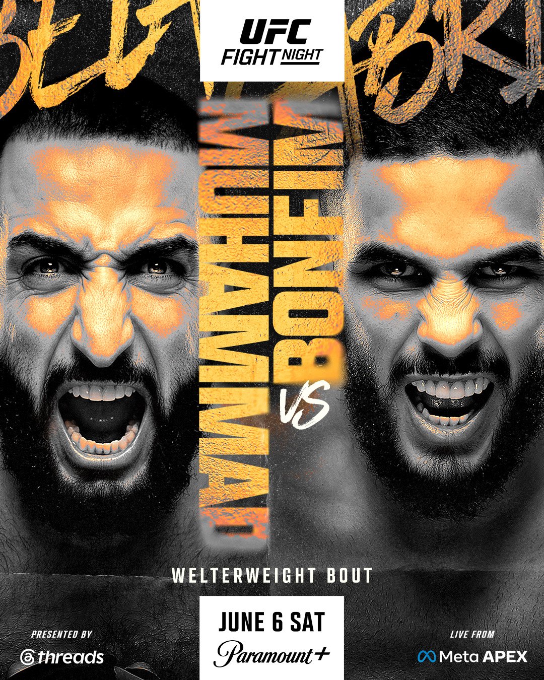 UFC Fight Night 278 - Las Vegas - Poster et affiche
