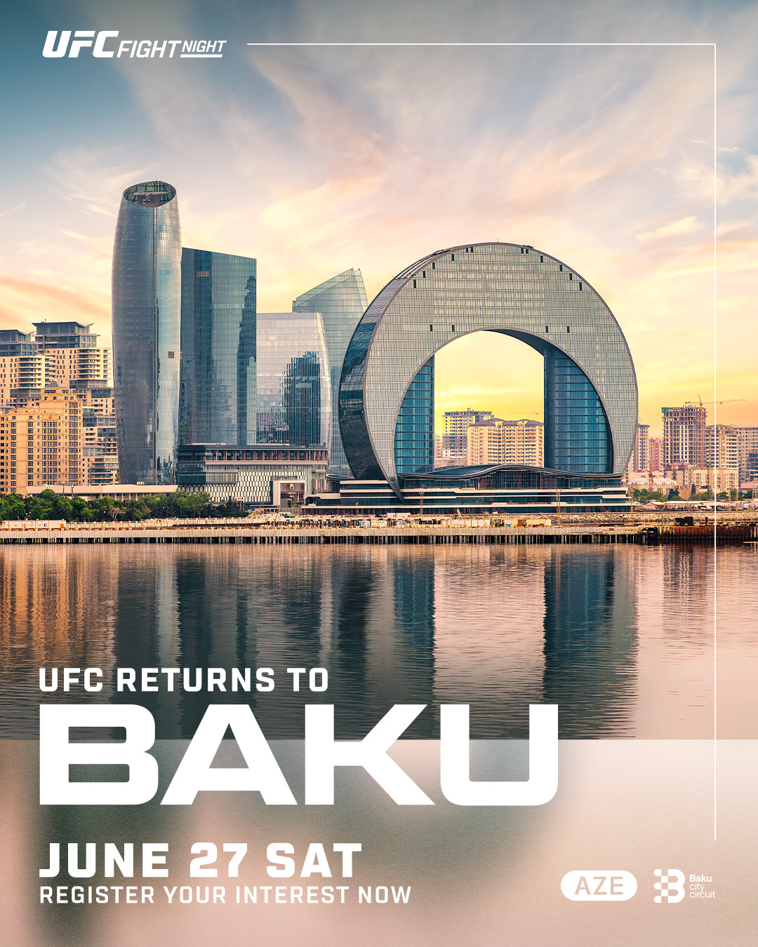 UFC Fight Night 280 - Baku - Poster et affiche