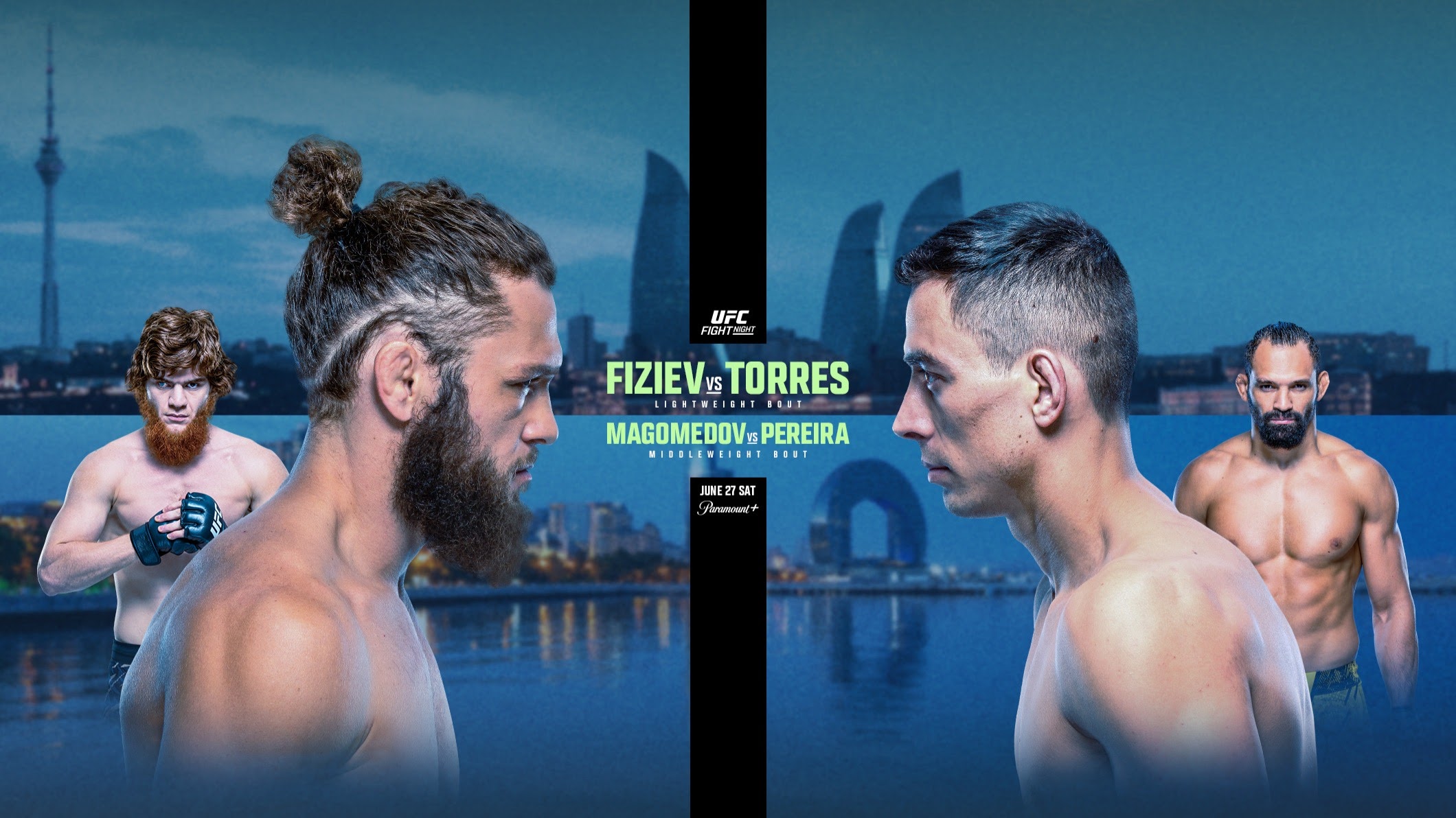UFC Fight Night 280 - Baku - Poster et affiche