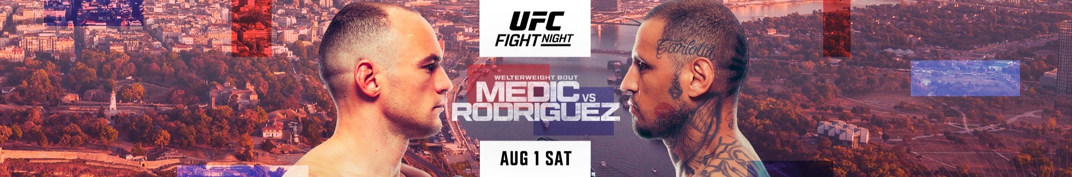 UFC Fight Night 283 - Belgrade - Poster et affiche