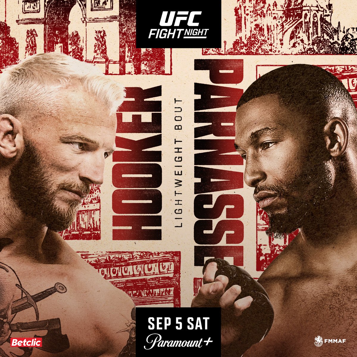 UFC Fight Night 287 - Paris - Poster et affiche