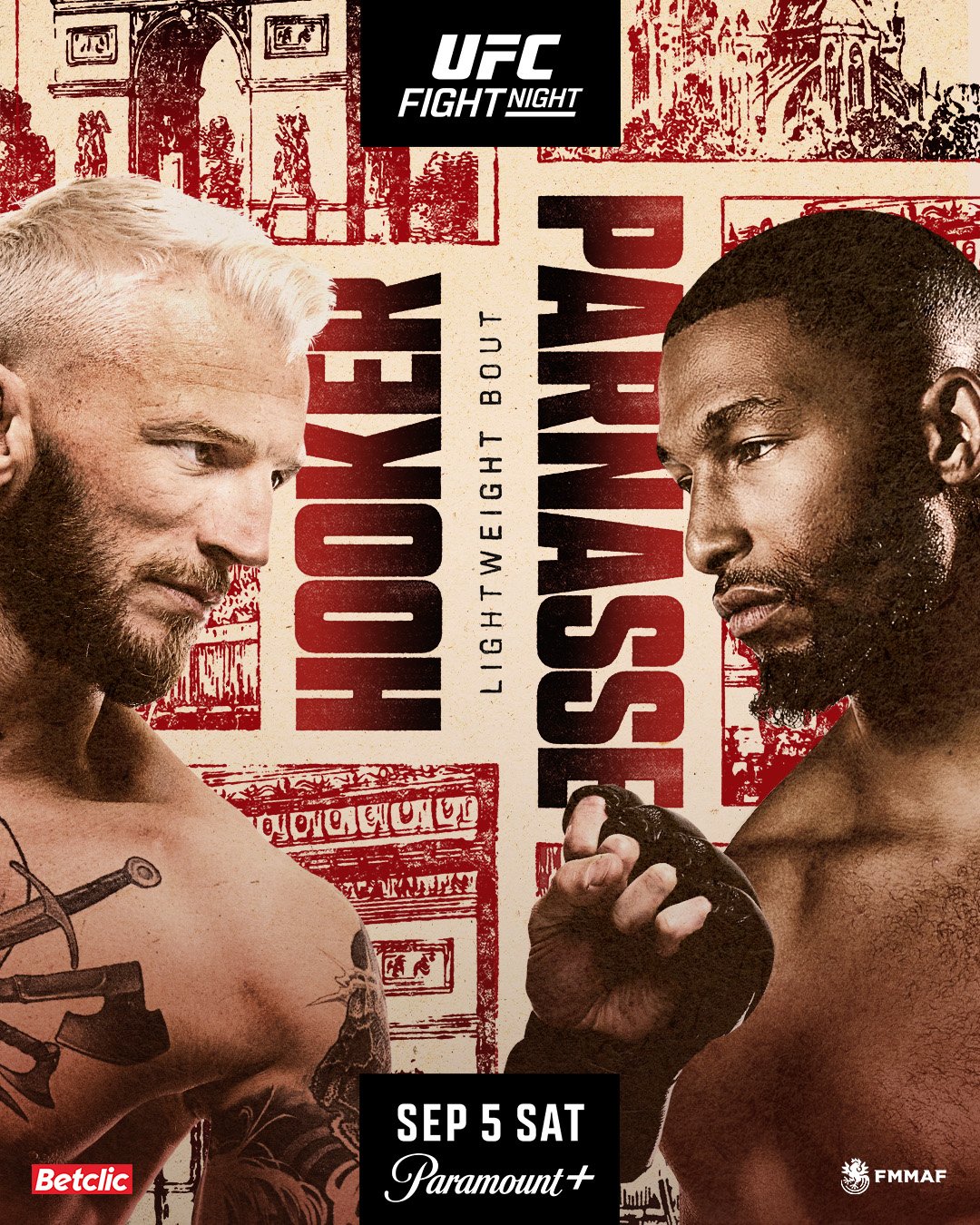 UFC Fight Night 287 - Paris - Poster et affiche