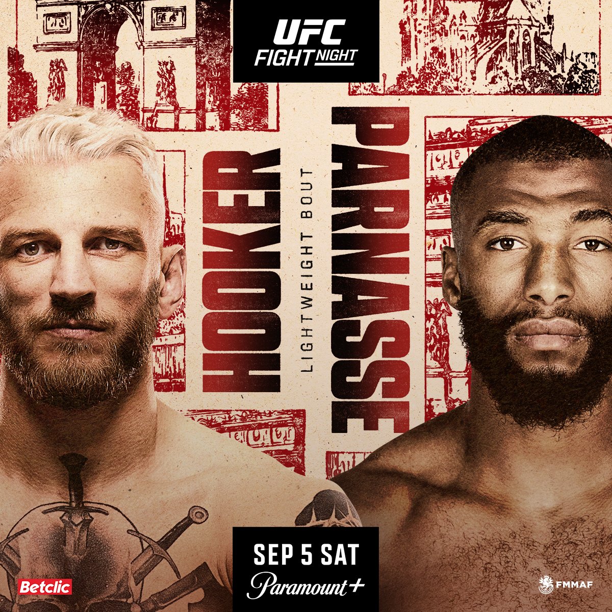 UFC Fight Night 287 - Paris - Poster et affiche