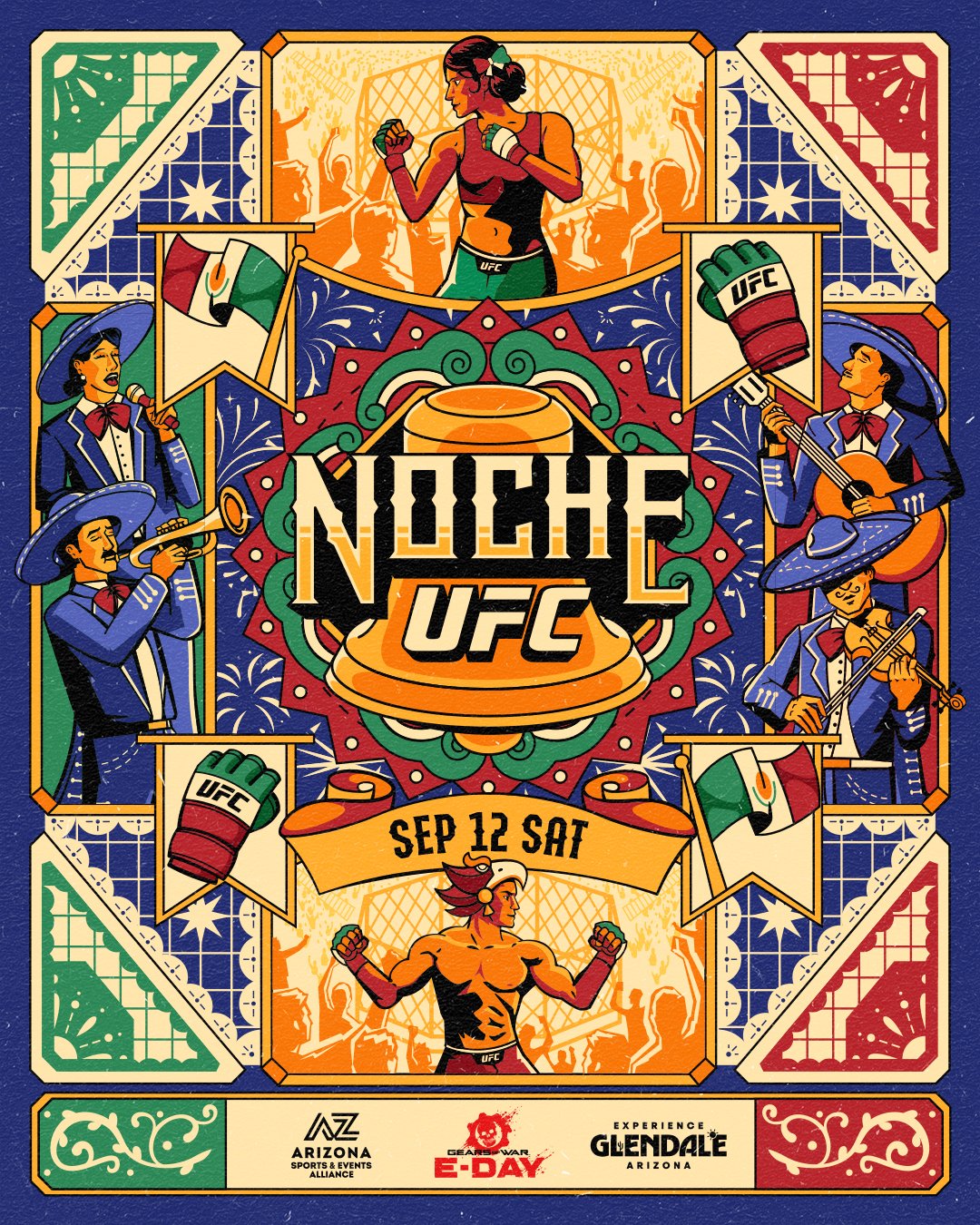 UFC Fight Night 288 - Glendale - Poster et affiche