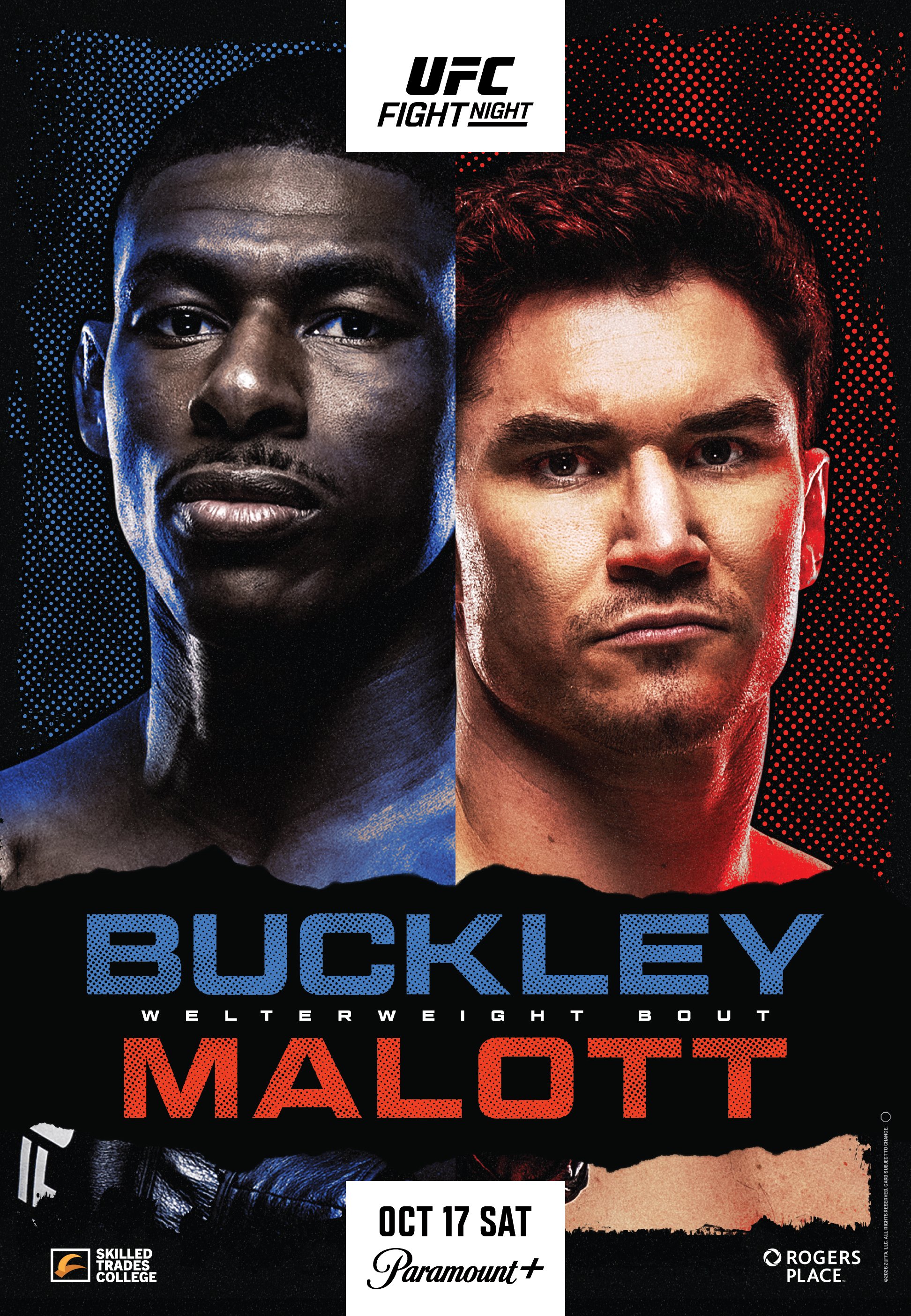UFC Fight Night 291 - Edmonton - Poster et affiche