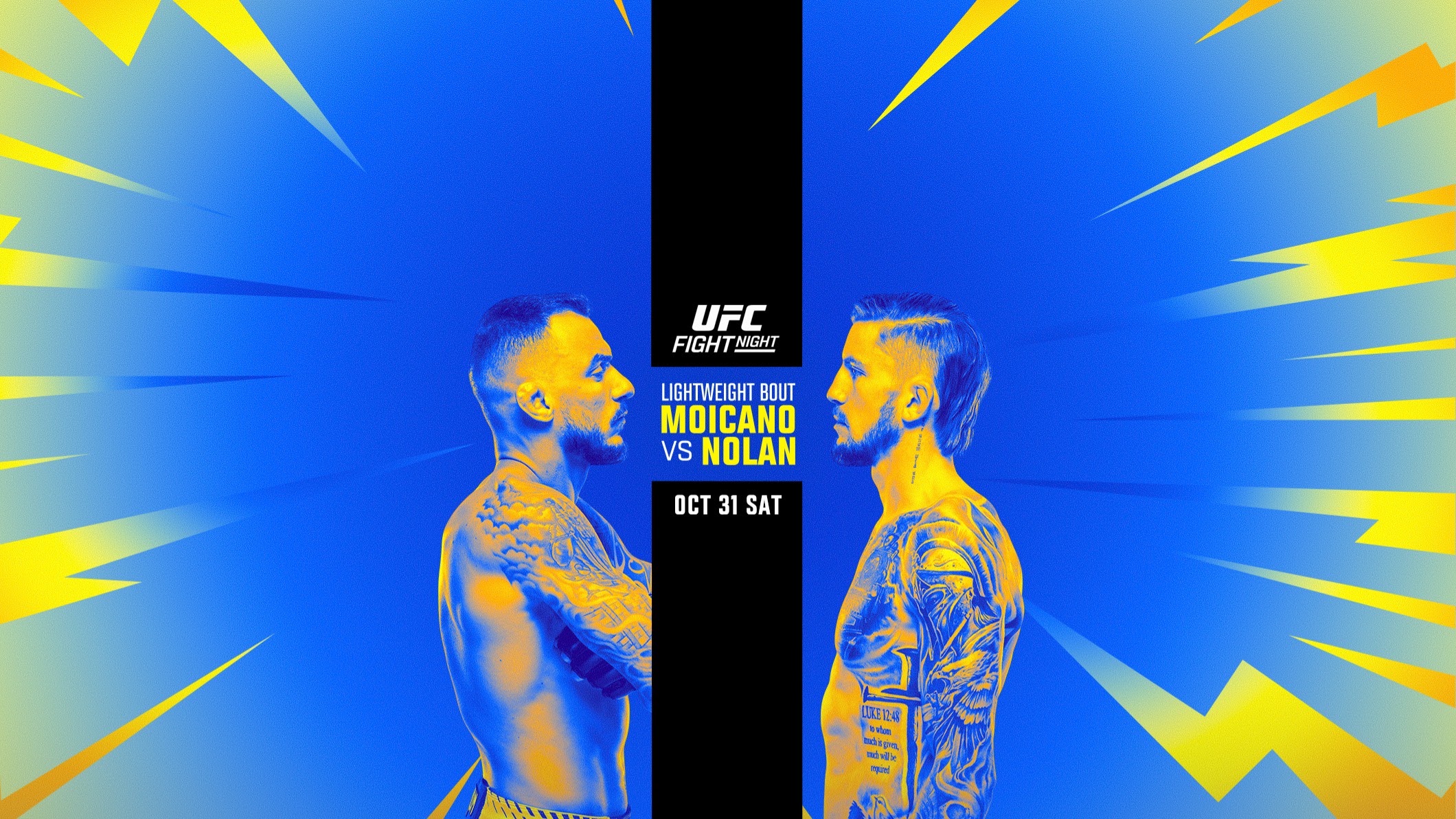 UFC Fight Night 292 - Las Vegas - Poster et affiche