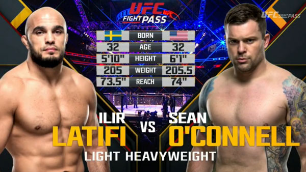 Ilir Latifi vs. Sean O’Connell