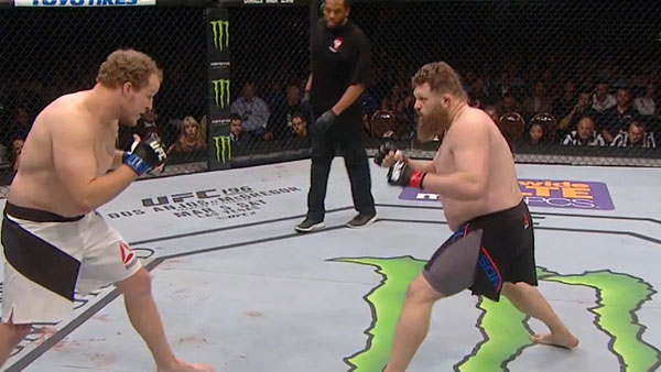 Roy Nelson contre Jared Rosholt