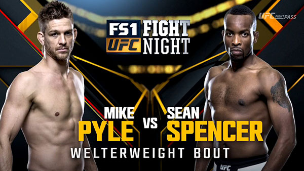 Mike Pyle contre Sean Spencer