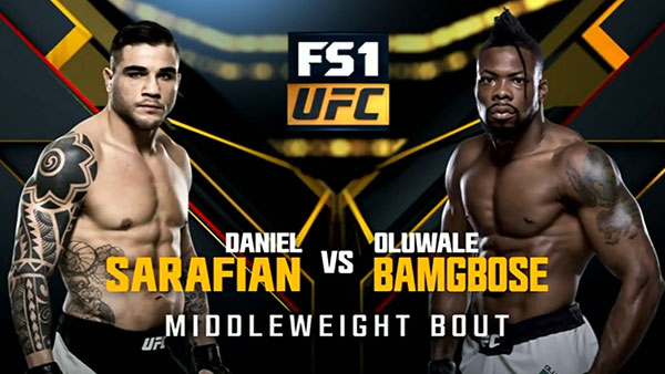 Daniel Sarafian contre Oluwale Bamgbose