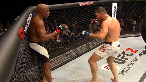 Anderson Silva contre Michael Bisping