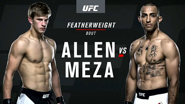 Arnold Allen contre Yaotzin Meza