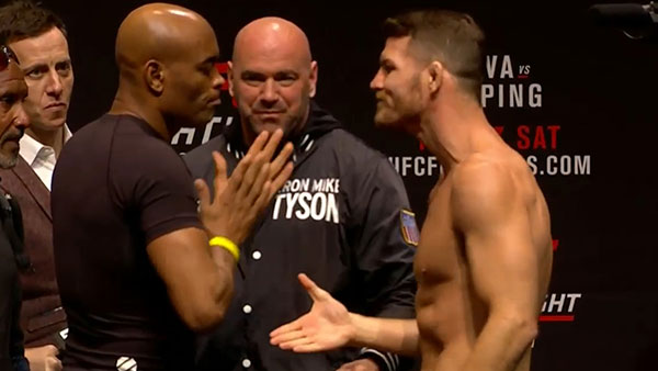 Anderson Silva contre Michael Bisping