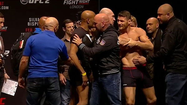 Anderson Silva contre Michael Bisping