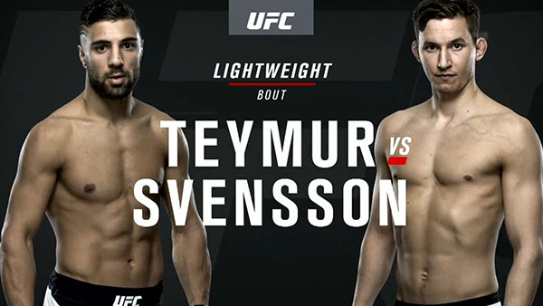 David Teymur contre Martin Svensson