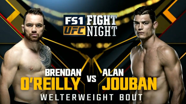 Brendan O'Reilly contre Alan Jouban