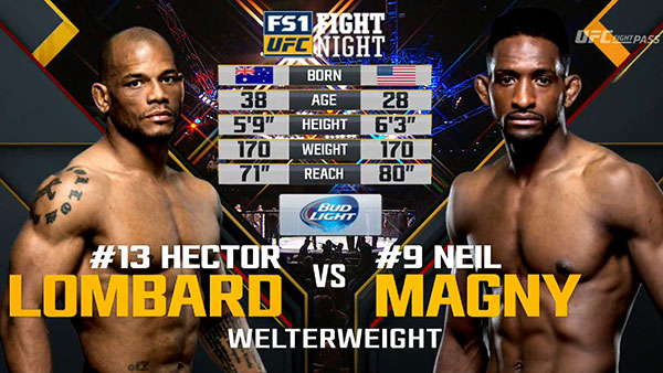 Hector Lombard contre Neil Magny