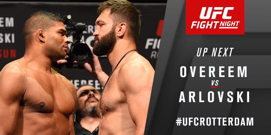 Alistair Overeem contre Andrei Arlovski