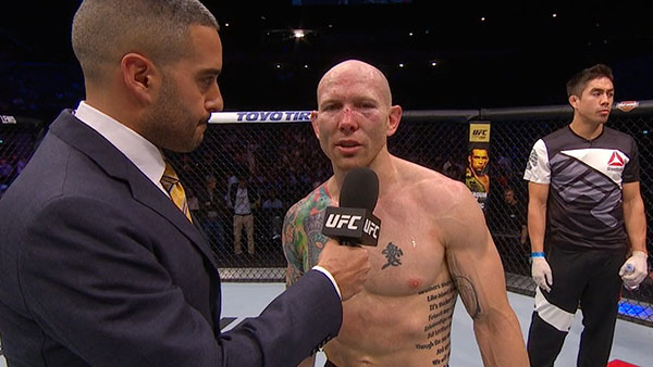 Josh Emmett contre Jon Tuck