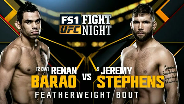 Renan Barao contre Jeremy Stephens