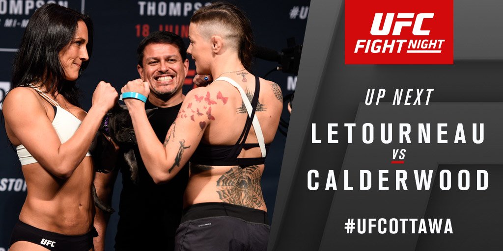 Valerie Letourneau contre Joanne Calderwood