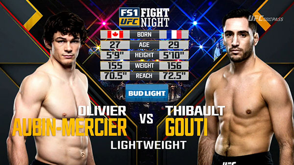 Olivier Aubin-Mercier contre Thibault Gouti