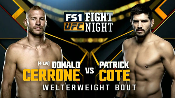 Donald Cerrone contre Patrick Cote