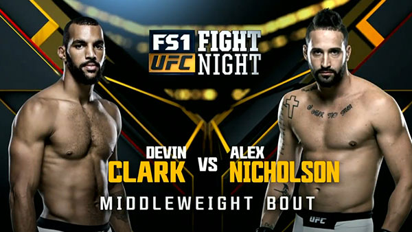 Devin Clark contre Alex Nicholson