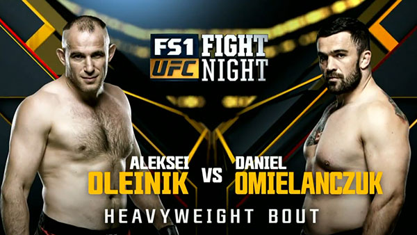 Alexey Oliynyk contre Daniel Omielanczuk