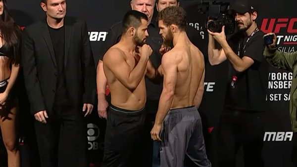 Jussier da Silva contre Dustin Ortiz