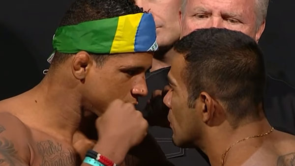 Gilbert Burns contre Michel Prazeres