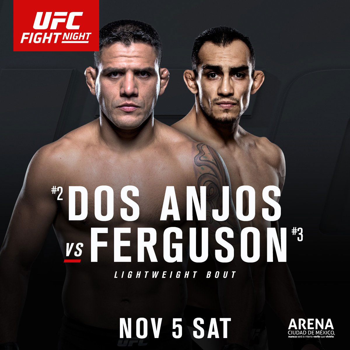 Poster/affiche UFC Fight Night 98 - Mexico