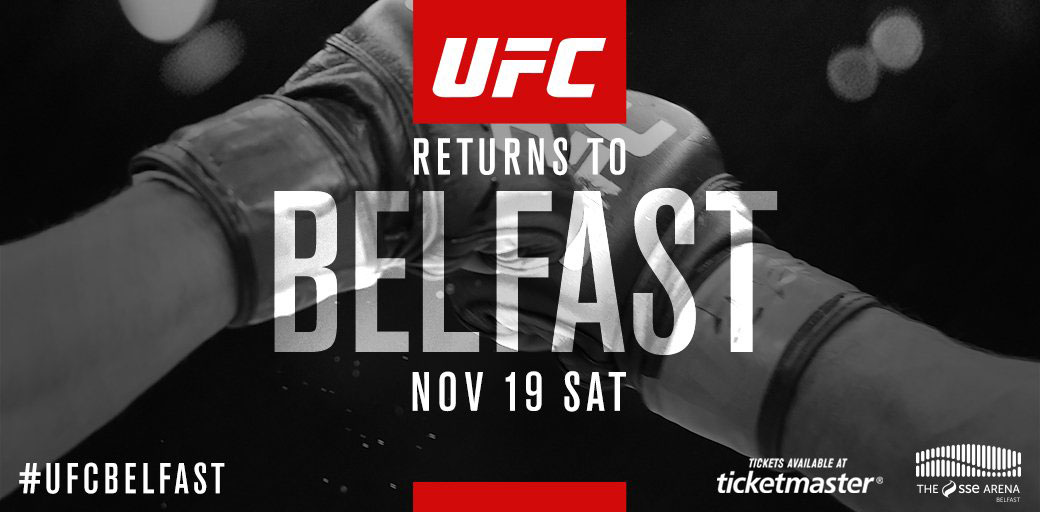 Poster/affiche UFC Fight Night 99 - Belfast