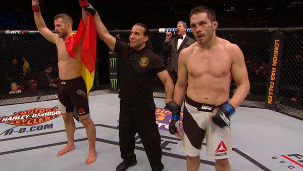 Tarec Saffiedine contre Jake Ellenberger