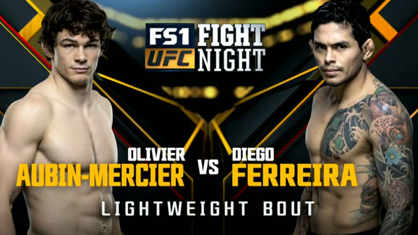 Olivier Aubin-Mercier contre Carlos Diego Ferreira