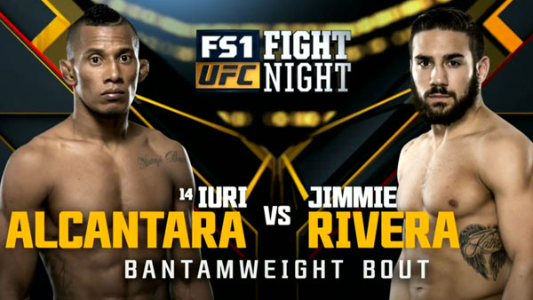 Iuri Alcantara contre Jimmie Rivera