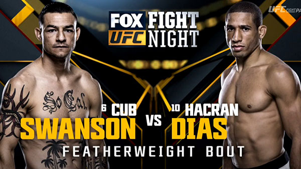 Cub Swanson contre Hacran Diaz