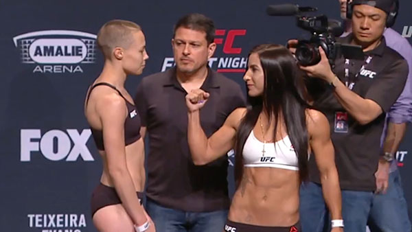 Rose Namajunas contre Tecia Torres