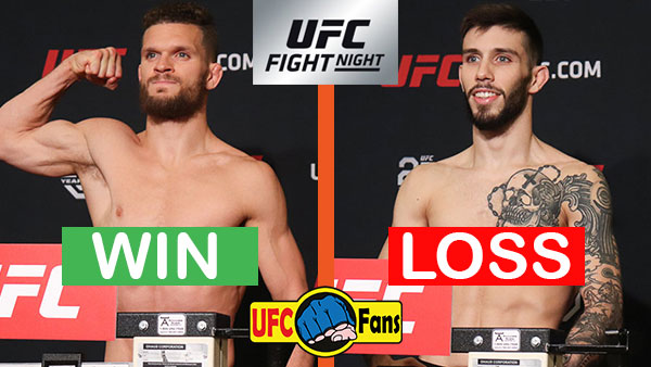 Dustin Ortiz contre Matheus Nicolau Pereira