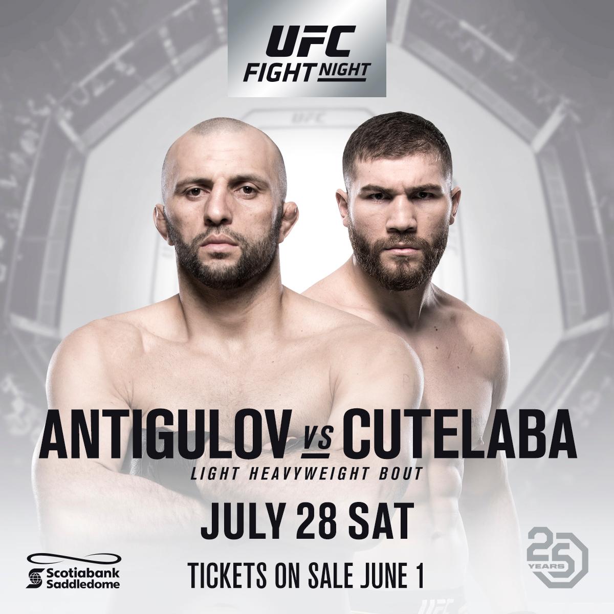 Poster/affiche UFC on Fox 30 - Calgary