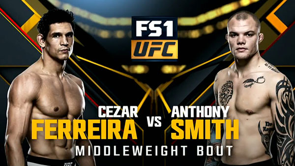 Cezar Ferreira contre Anthony Smith