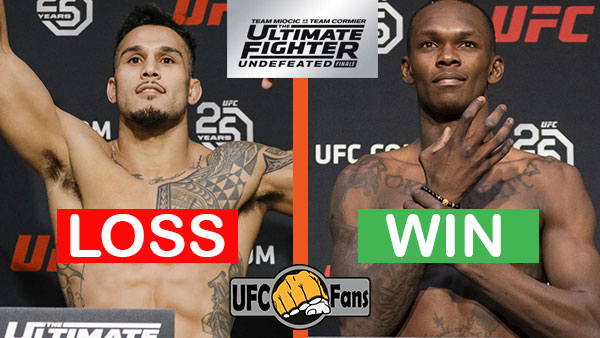 Brad Tavares contre Israel Adesanya