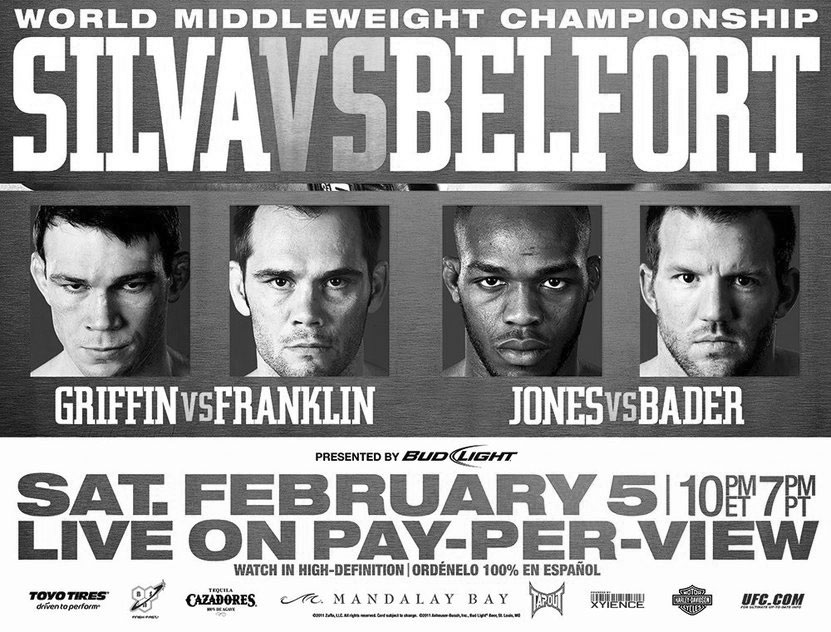 Poster/affiche UFC 126