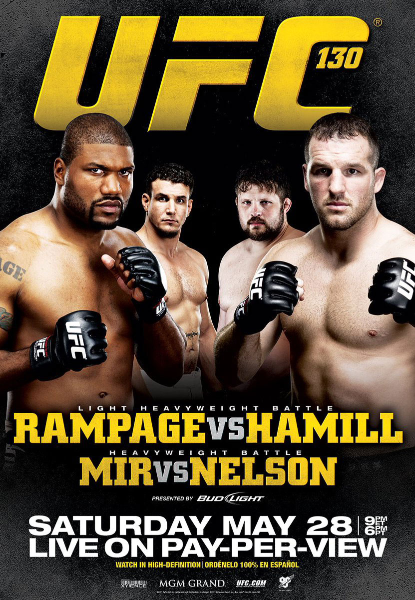 Poster/affiche UFC 130