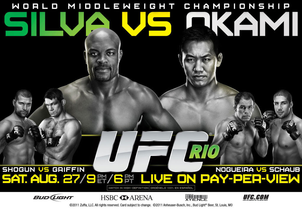 Poster/affiche UFC 134