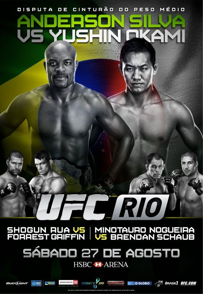 Poster/affiche UFC 134