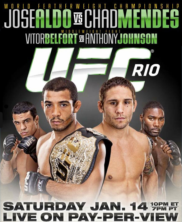 Poster/affiche UFC 142