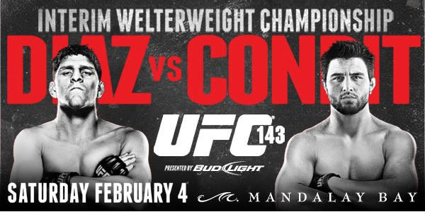 Poster/affiche UFC 143